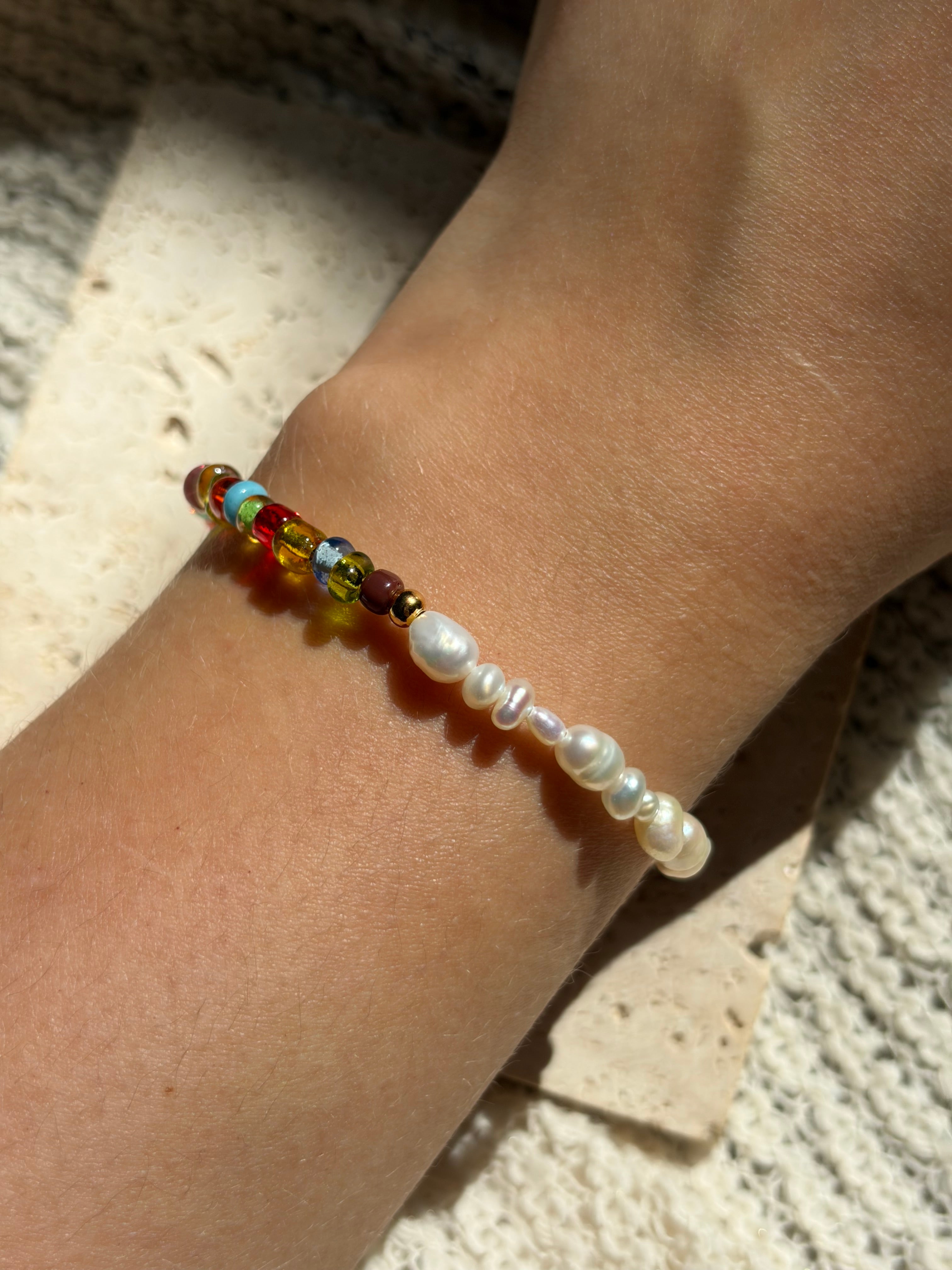 RAINBOW - Perlenarmband
