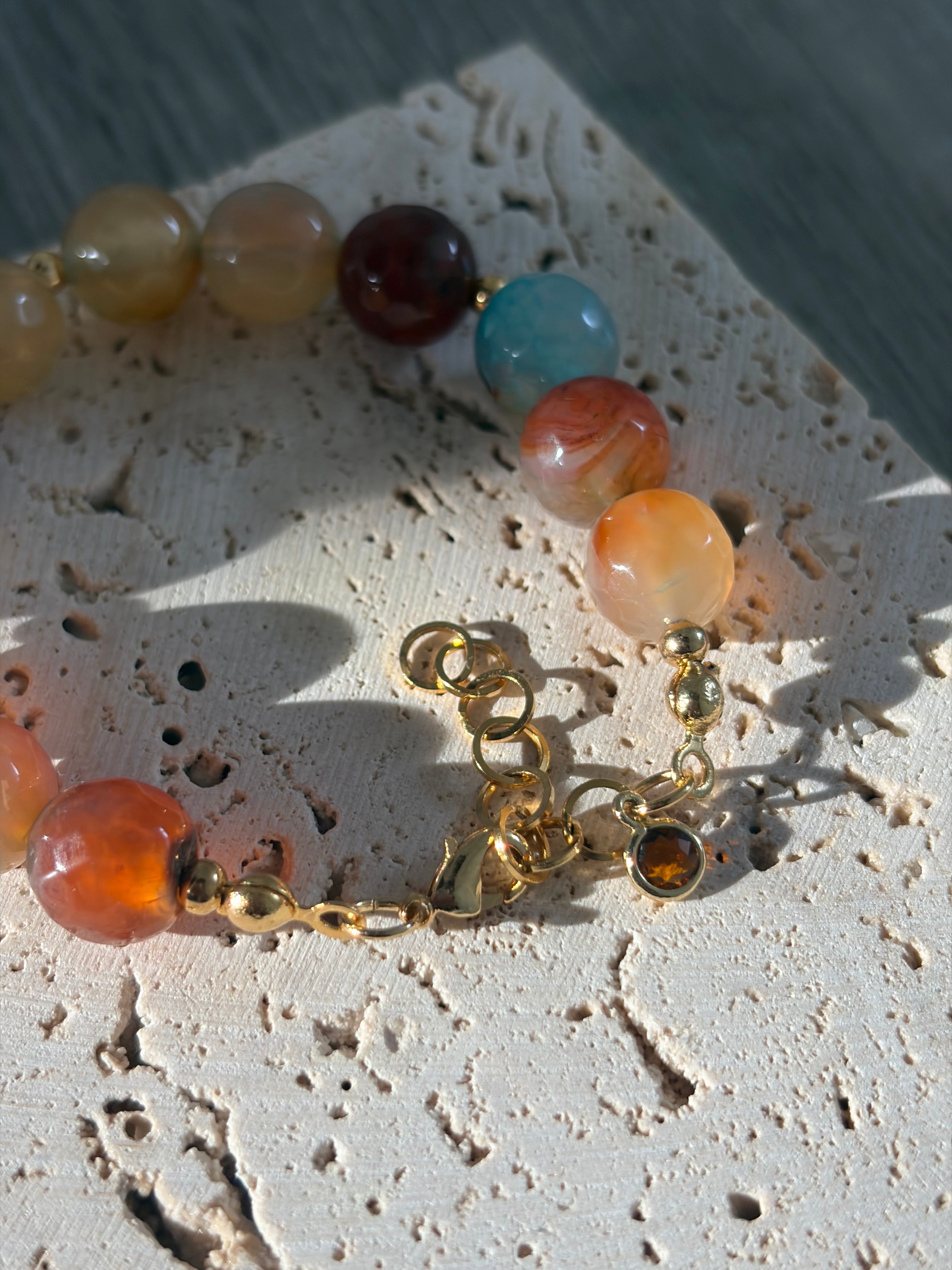 SUNSET - Achat Perlenarmband