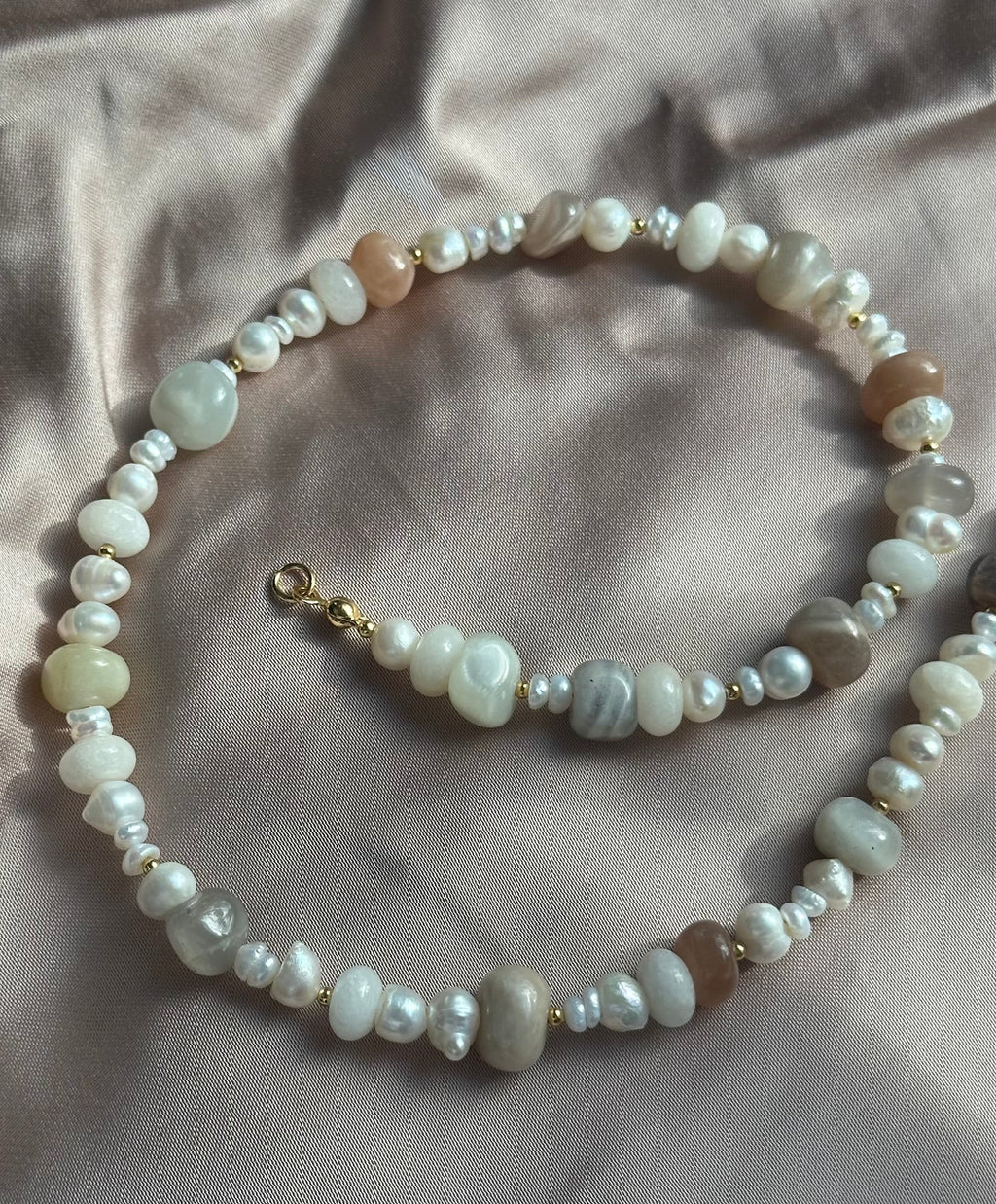 MOONSTONE - Perlenkette