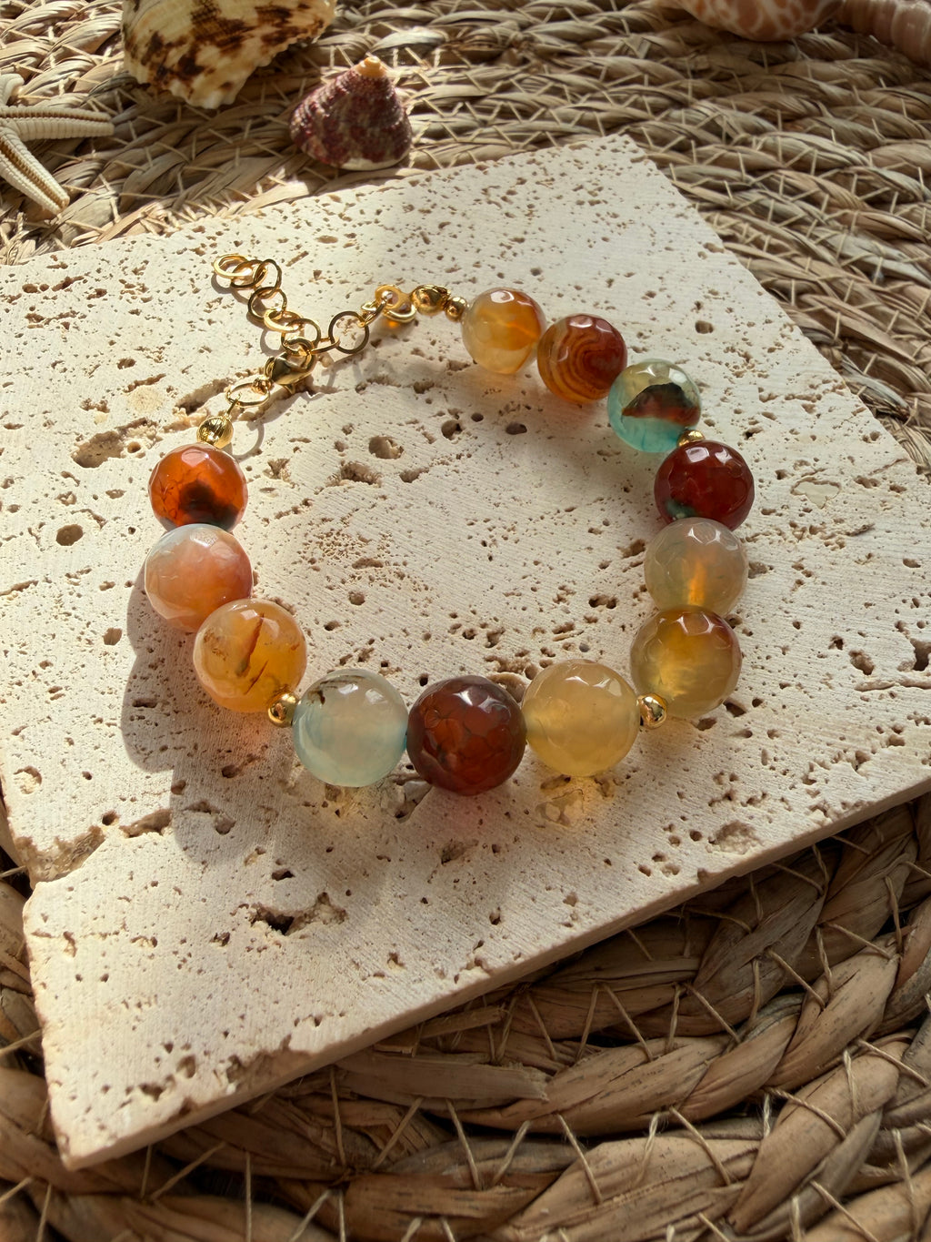 SUNSET - Achat Perlenarmband