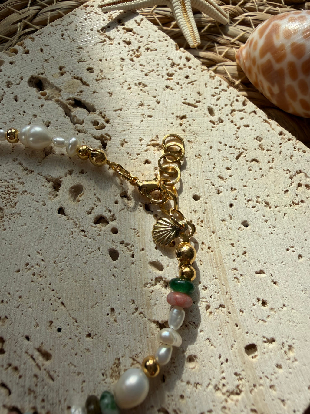 SEA HORSE - Perlenarmband mit Anhänger