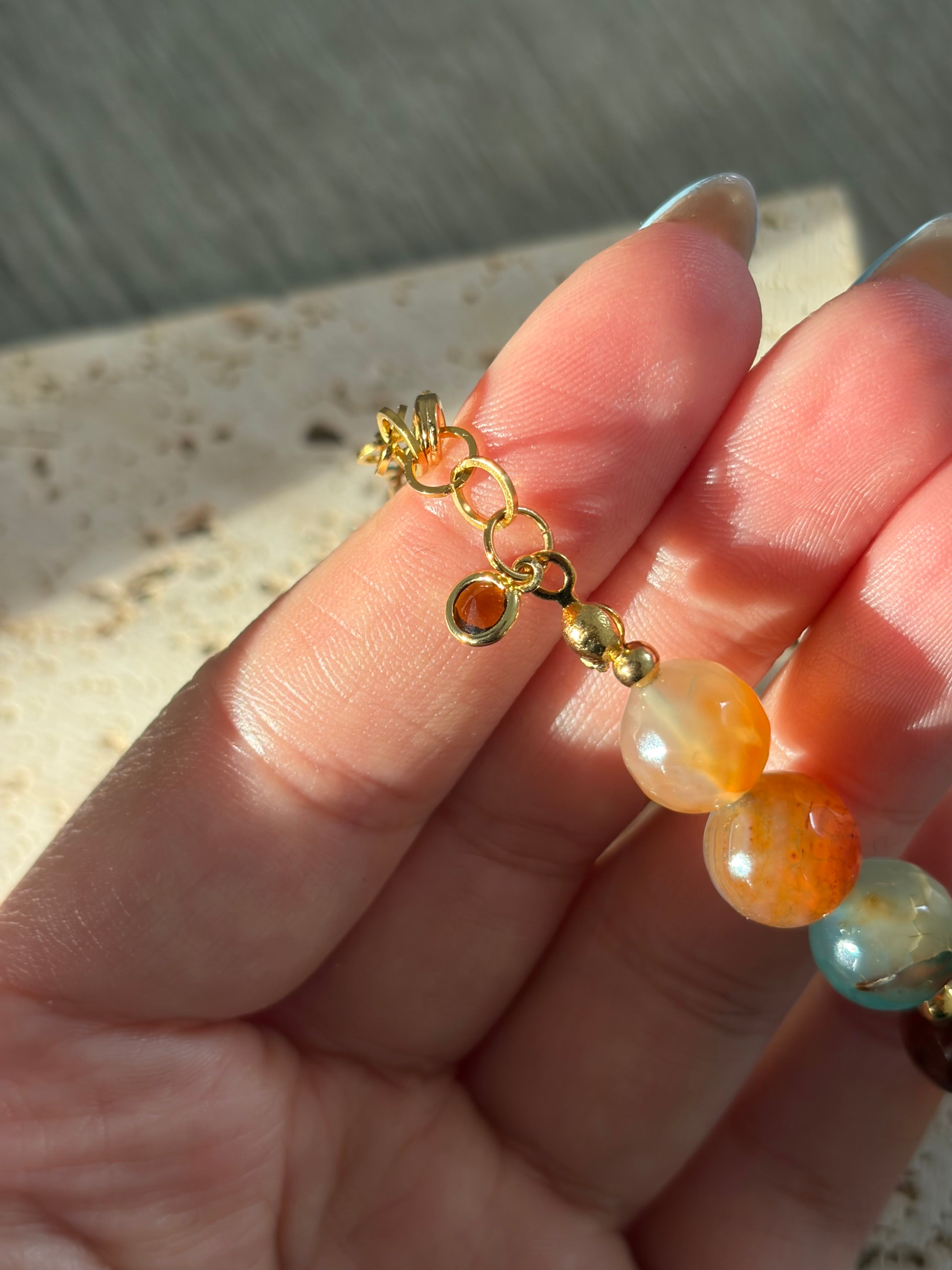 SUNSET - Achat Perlenarmband