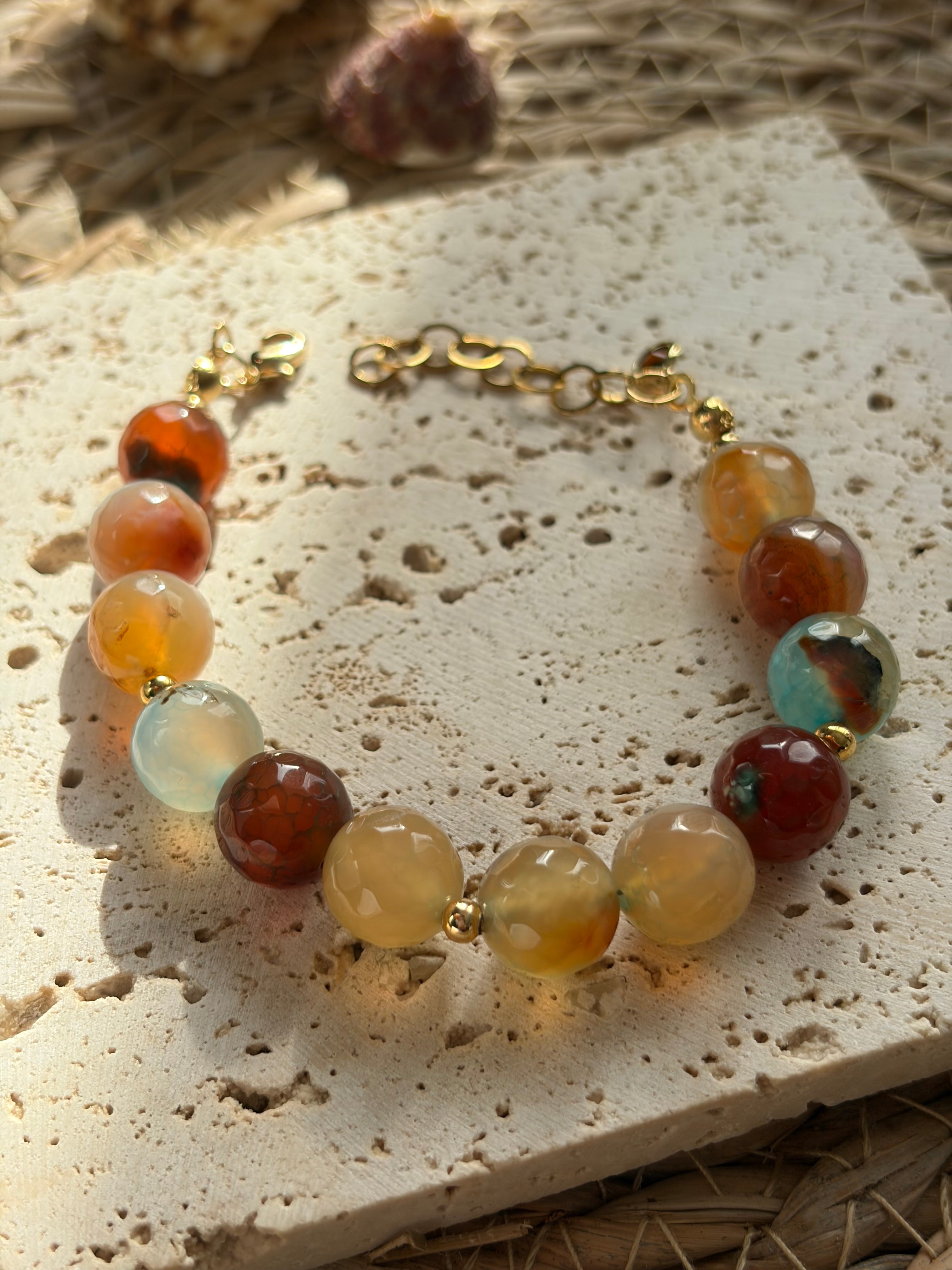 SUNSET - Achat Perlenarmband